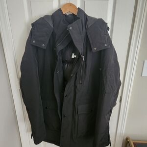 The Kooples Black Men's Puffer Parka
